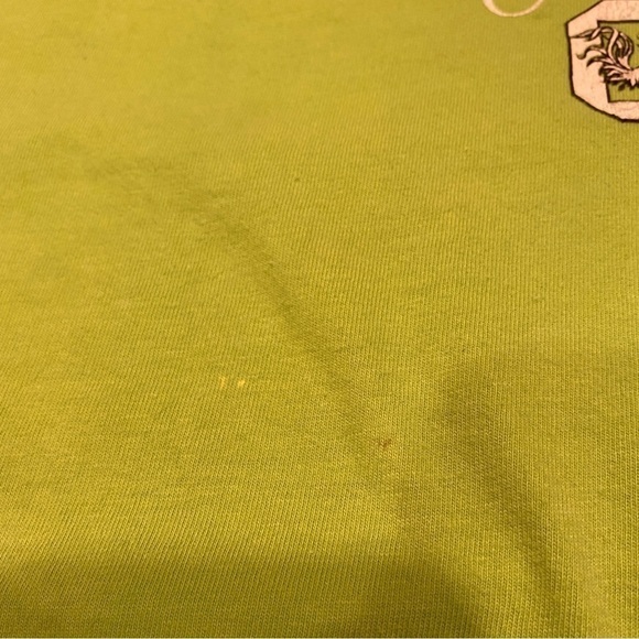 Comfort Colors University South Carolina Game Cocks Lime Green Graphic  T-Shirt - Picture 10 of 13